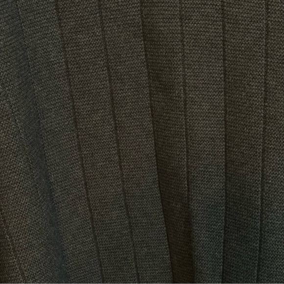 Vintage Arnold Palmer Sportswear V-Neck Knit Dark Gray Cotton Sweater Size Large - Picture 6 of 6